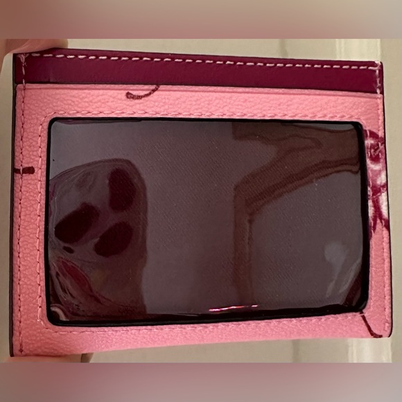 Coach pink cherry slim wallet - Picture 3 of 3